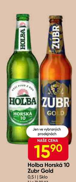 Holba Horská 10° 0,5L 