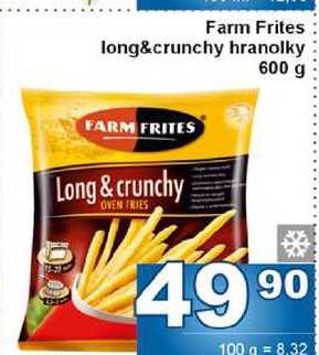 Farm Frites long&crunchy hranolky 600 g 