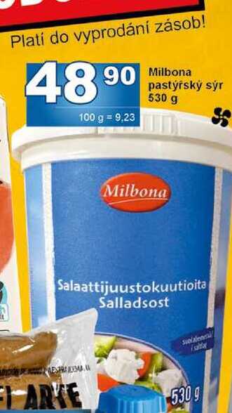 Milbona pastýřský sýr 530 g 