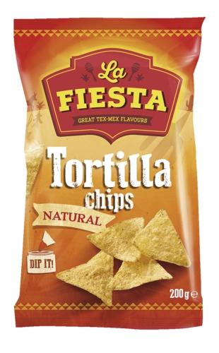 La Fiesta Tortilla chips, 200 g