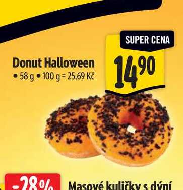 Donut Halloween 58 g 