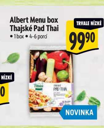 Albert Menu box Thajské Pad Thai  1 box 
