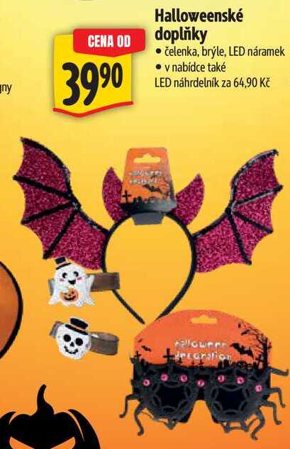 Halloweenské doplňky