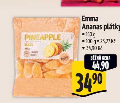   Emma Ananas plátky  150 g  