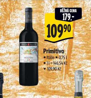   Primitivo 0,75 l