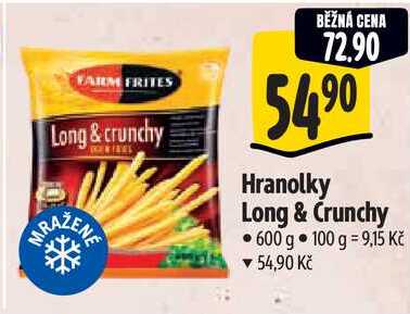 Hranolky Long & Crunchy, 600 g
