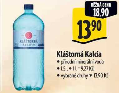 Kláštorná Kalcia, 1,5 l