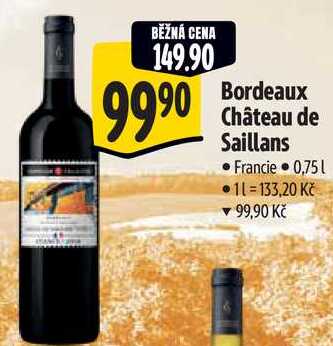 Sommelier Collection Bordeaux Château de Saillans, 0,75 l