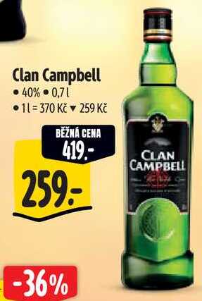 Clan Campbell, 0,7 l