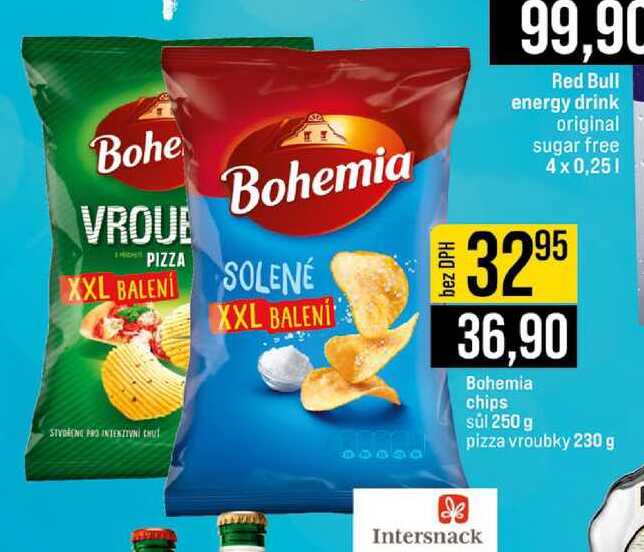 Bohemia chips sůl 250 g  