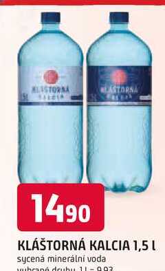 KLÁŠTORNÁ KALCIA 1,5 L 