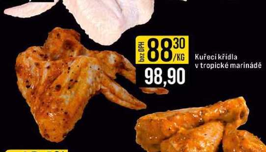 Kuřecí křídla v tropické marinádě 1 kg