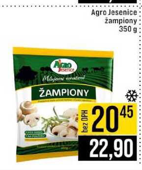 Agro Jesenice žampiony 350 g