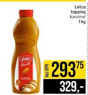 Lotus topping karamel 1 kg 