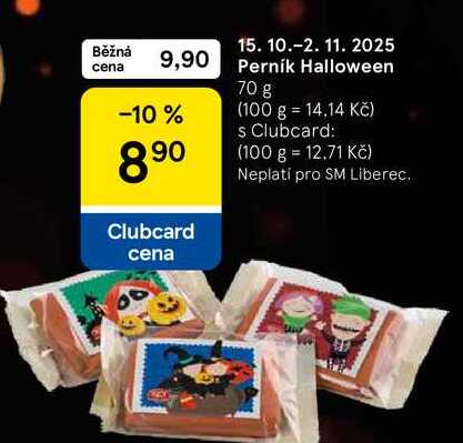 Perník Halloween, 70 g  