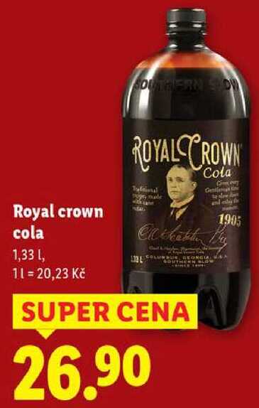 Royal crown cola, 1,33 l