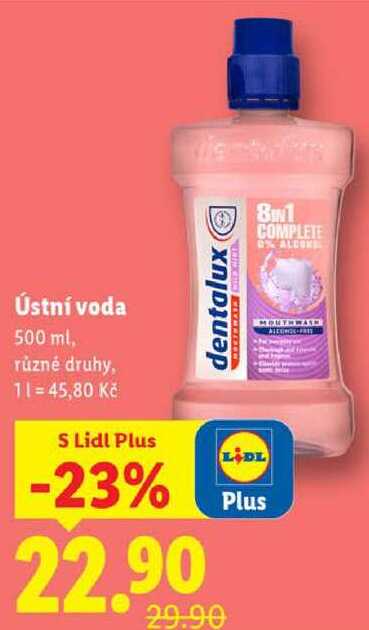 Ústní voda, 500 ml