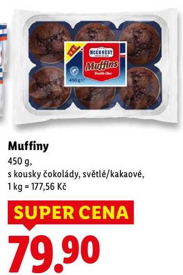 Muffiny, 450 g