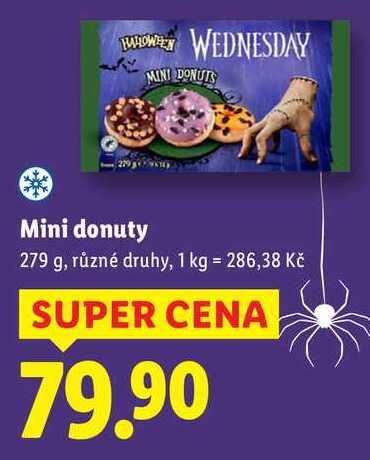 Mini donuty, 279 g