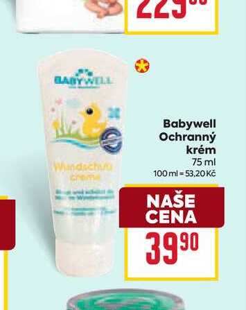 Babywell Ochranný krém 75 ml