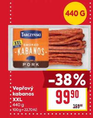 Vepřový .kabanos XXL 440 g 