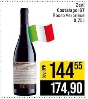 Zeni Costalago IGT Rosso Veronese 0,75 l