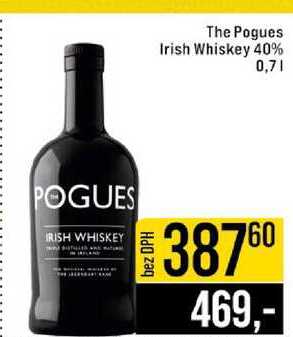 The Pogues Irish Whiskey 40% 0,7 l