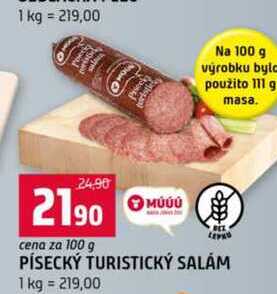 Písecký turistický salám 100 g