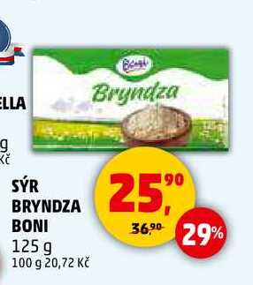 SÝR BRYNDZA BONI, 125 g