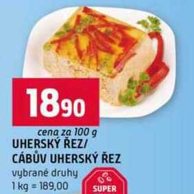 Uherský řez 100 g 