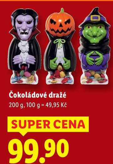 Čokoládové dražé, 200 g