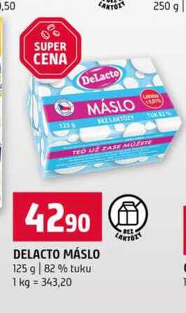 Delacto máslo 125 g