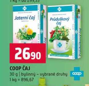 Coop čaj 30 g 