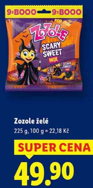 Zozole želé, 225 g