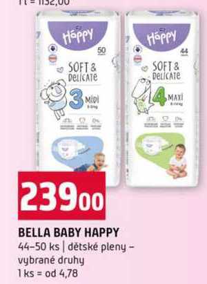Bella Baby Happy  plenky 44-50 ks
