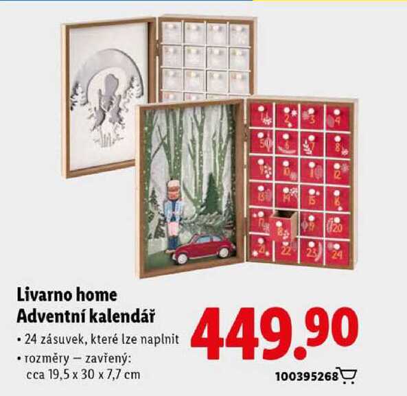 Livarno home Adventní kalendář 