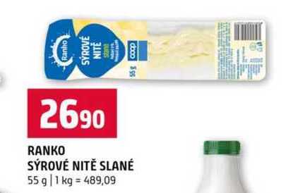 Ranko sýrové nitě slané 55g