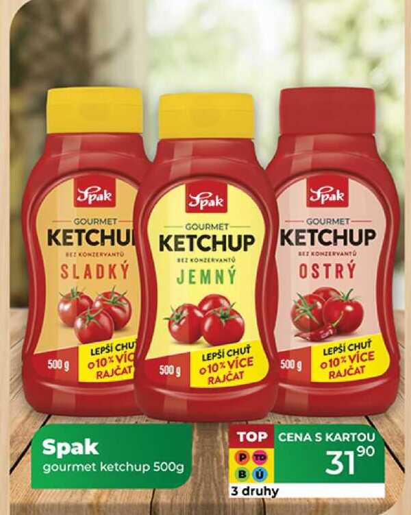 Spak gourmet ketchup 500 g