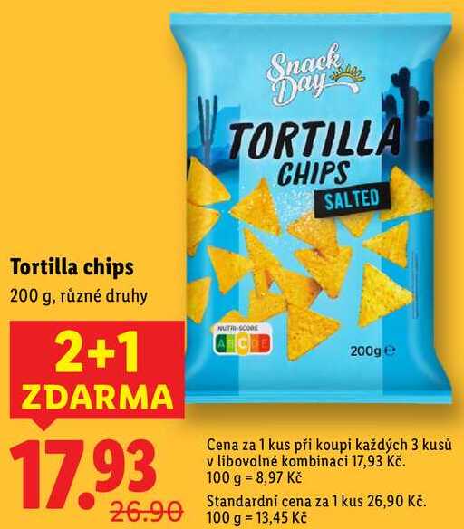 Tortilla chips, 200 g