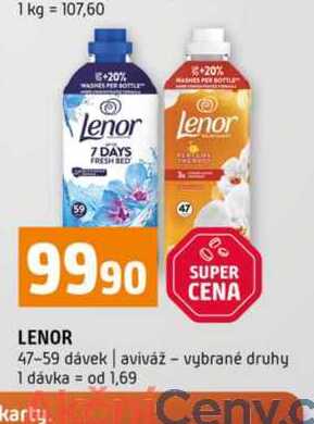 Lenor aviváž 47-59 dávek