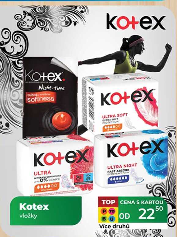Kotex vložky