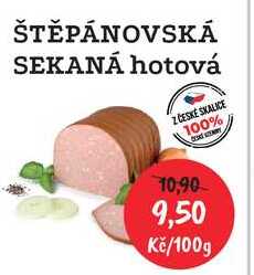 ŠTĚPÁNOVSKÁ SEKANÁ hotová 100g