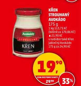 KŘEN STROUHANÝ AVOKÁDO, 175 g 