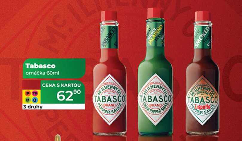 Tabasco omáčka 60ml 