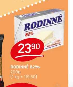 RODINNÉ 82% 200g