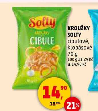 KROUŽKY SOLTY, 70 g 