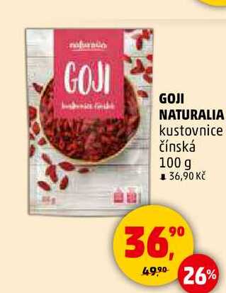 GOJI NATURALIA kustovnice Čínská, 100 g 