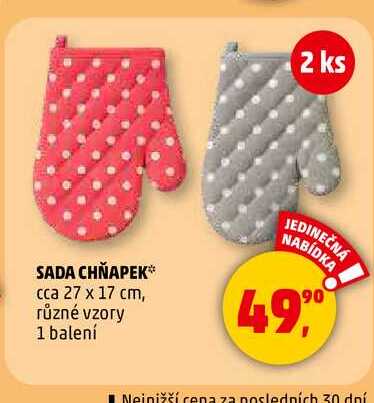 SADA CHŇAPEK, 1 balení