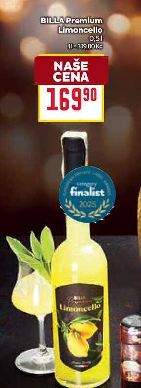 BILLA Premium Limoncello 0,5l