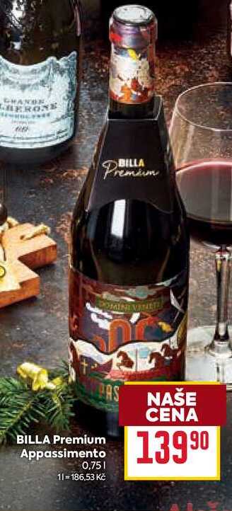 BILLA Premium Appassimento 0,75l